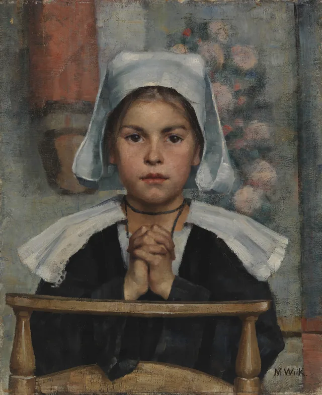 Na igreja, Maria Wiik