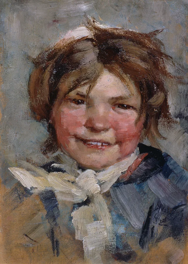 Niña que ríe, Maria Wiik