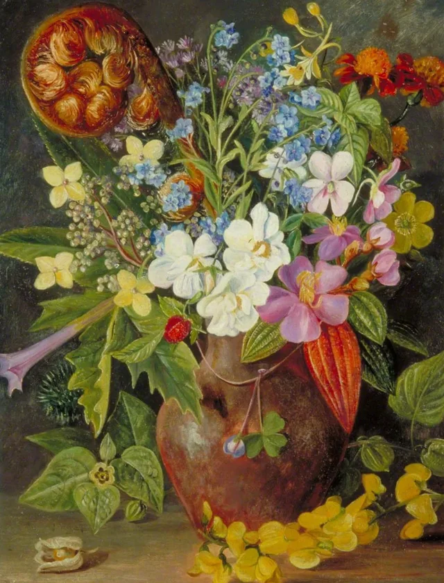 Group of Wild Flowers of Java, from Tosari