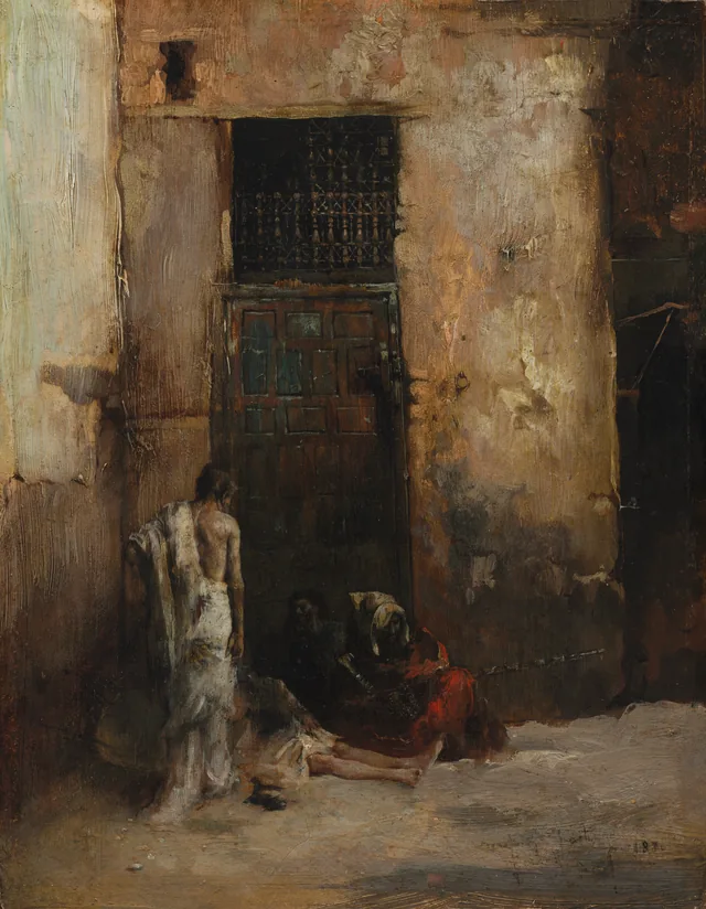 Beggars by a Door, Mariano Fortuny y Marsal