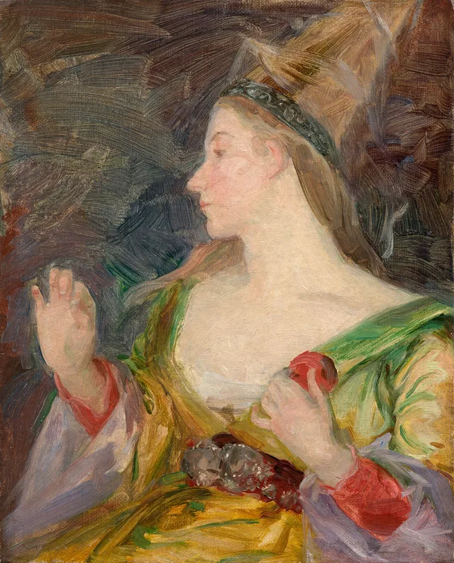 Woman in a Hennin