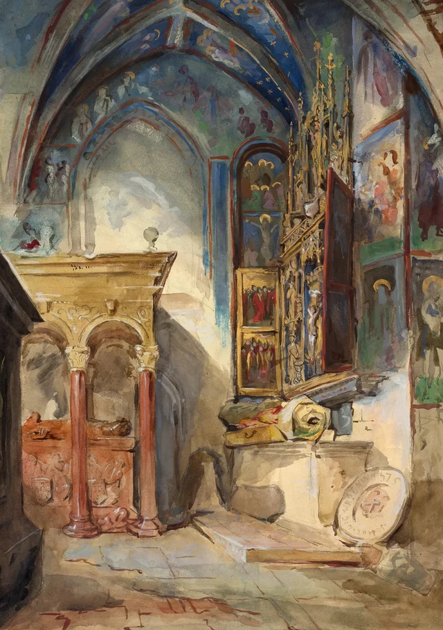 Interior de igreja