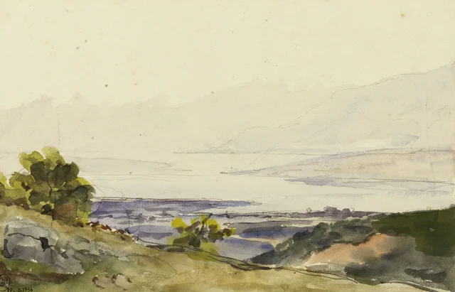 Landscape at Divonne (The Gulf)