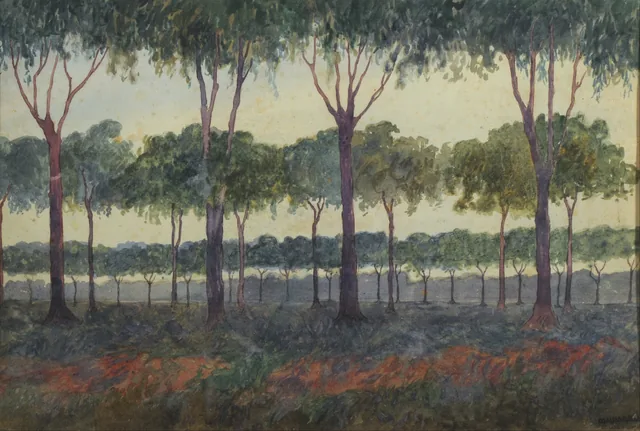 O Bosque, Martín Malharro