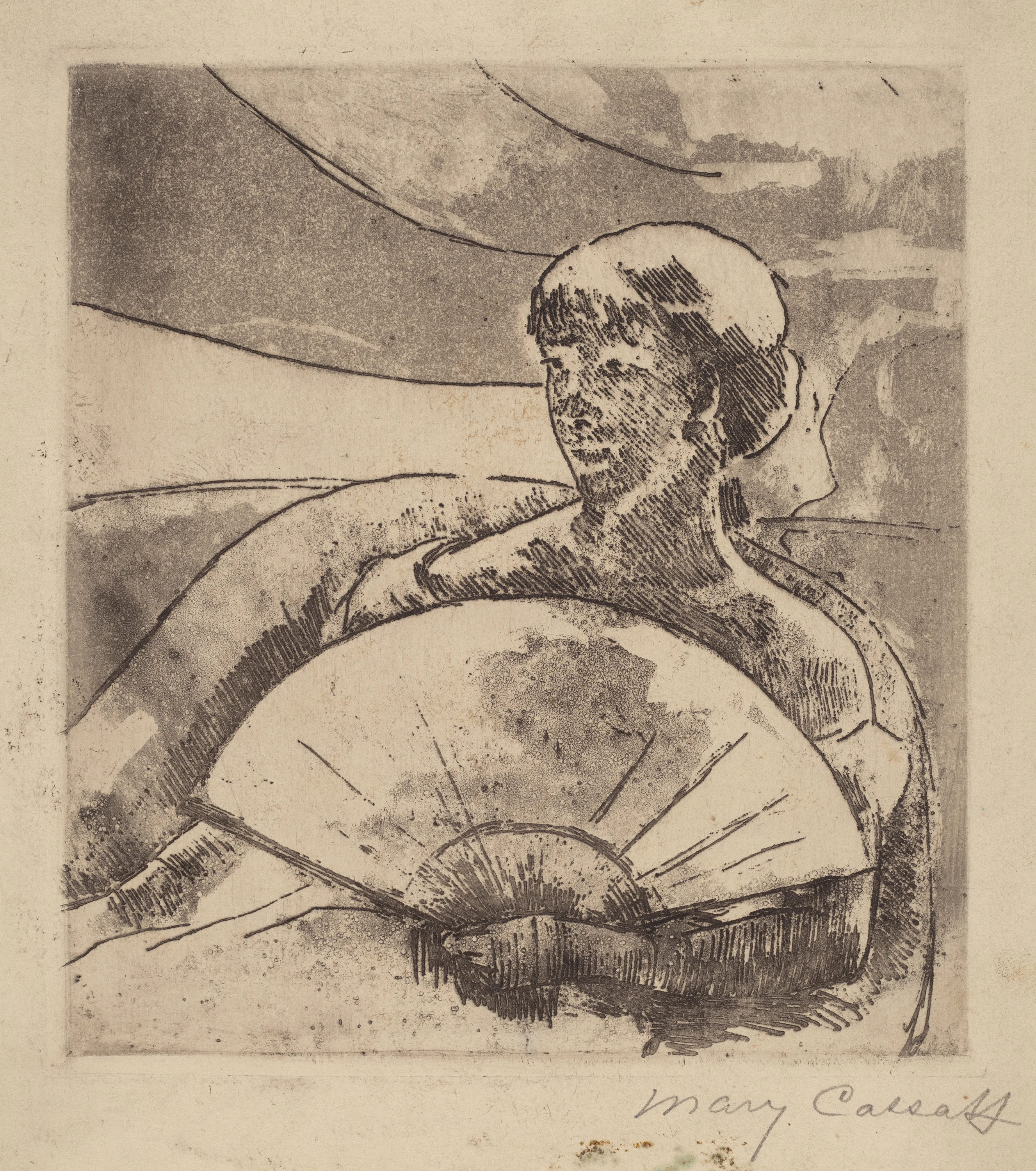 In the Opera Box (No. 3), Mary Cassatt