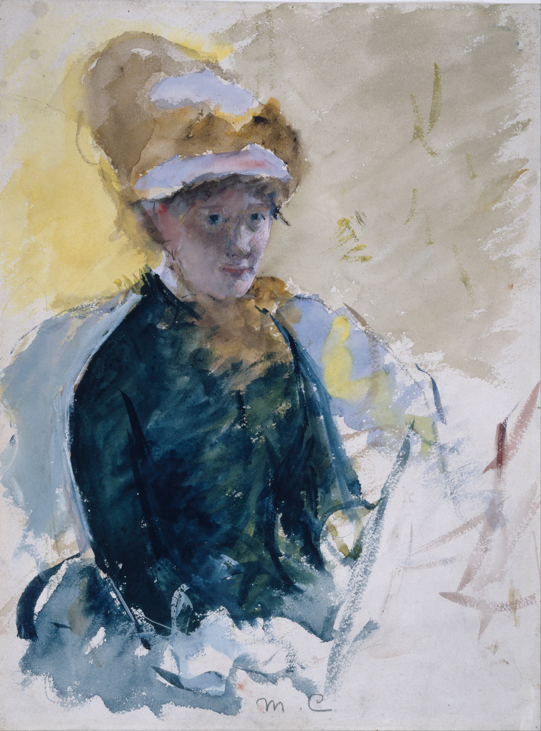 Mary Cassatt Self-Portrait, Mary Cassatt
