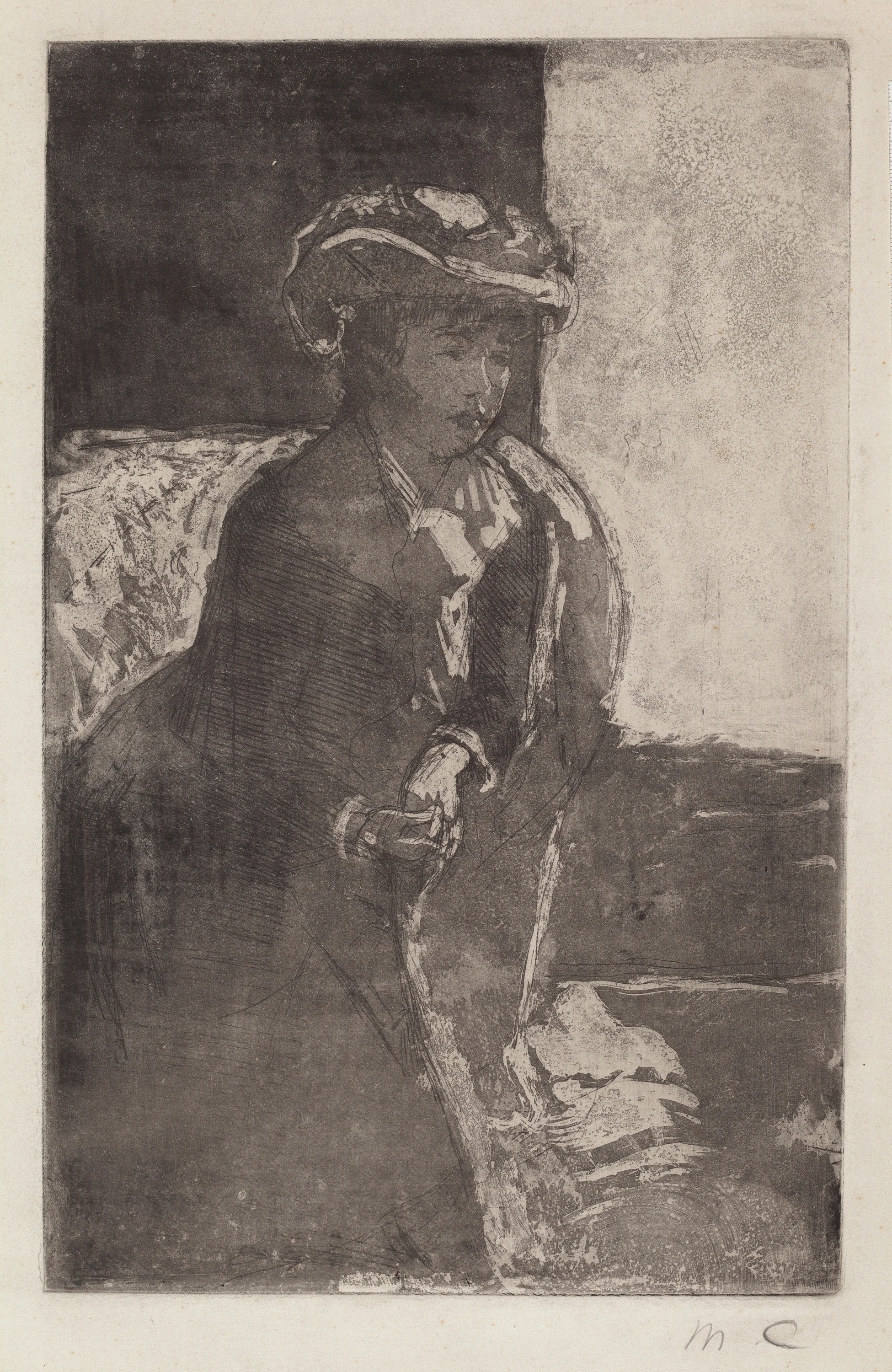 The Corner of the Sofa (No. 3), Mary Cassatt