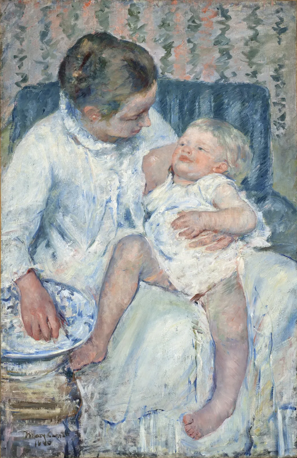 A Child's Bath, Mary Cassatt