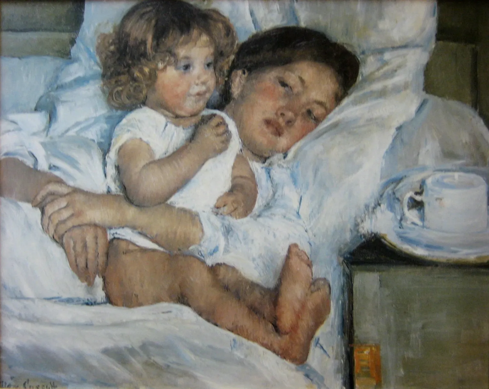 Breakfast in Bed, Mary Cassatt