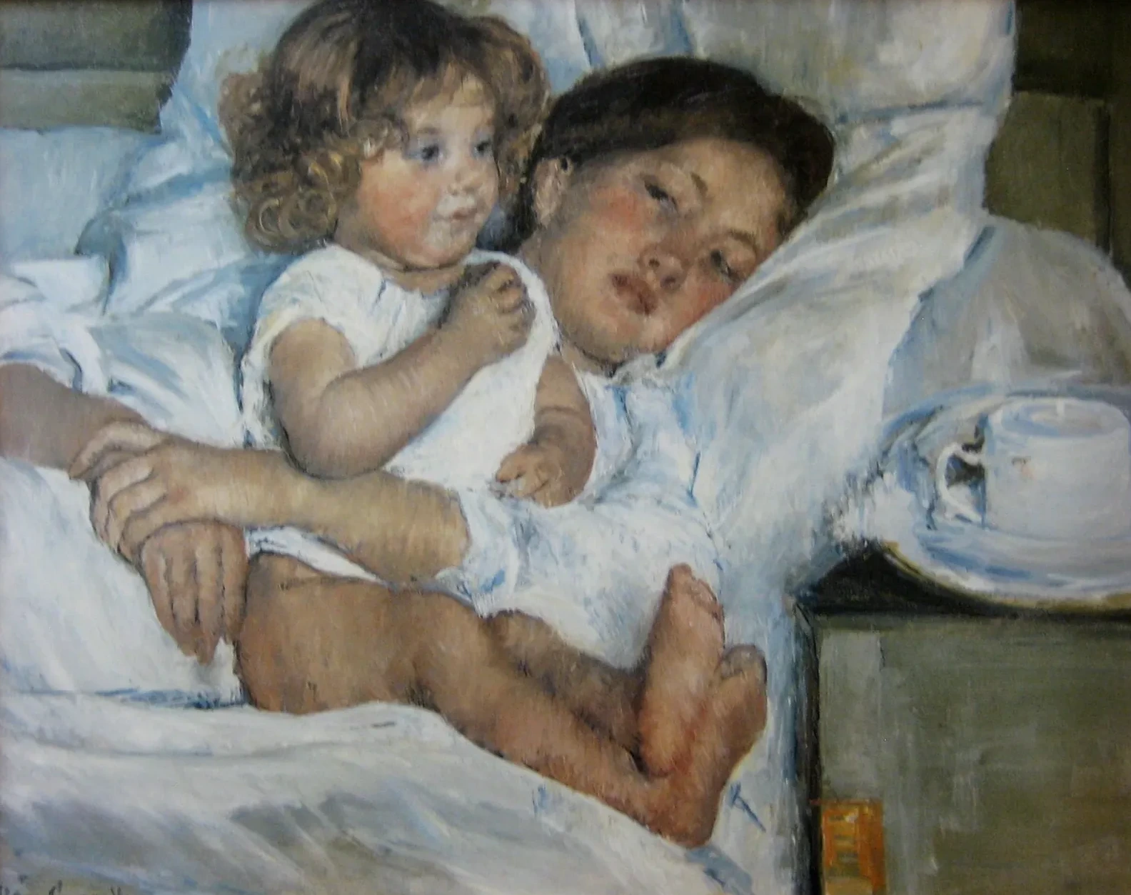 Breakfast in Bed, Mary Cassatt