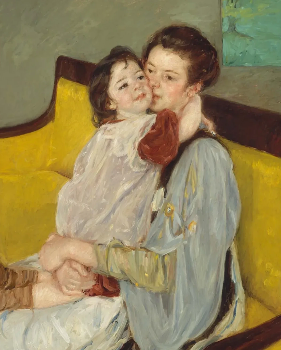Caresse Maternelle, Mary Cassatt