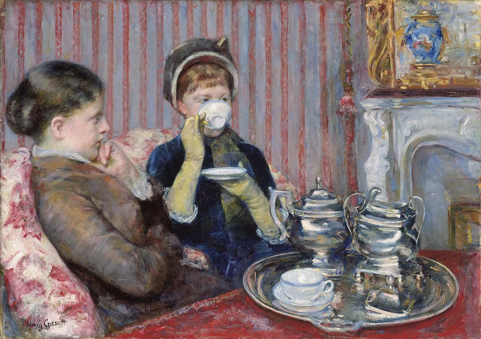 Five O'Clock Tea, Mary Cassatt