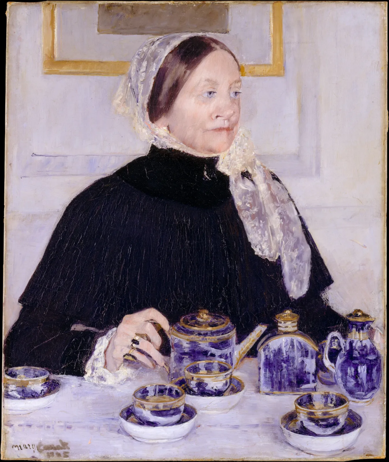 Lady at the Tea Table, Mary Cassatt