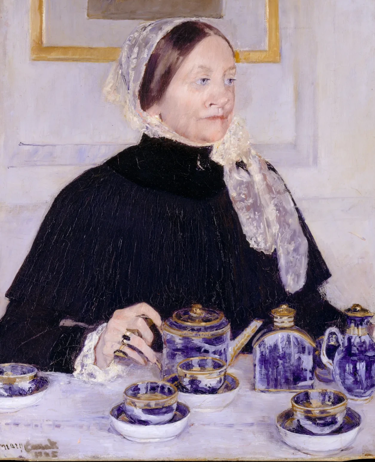 Lady at the Tea Table, Mary Cassatt