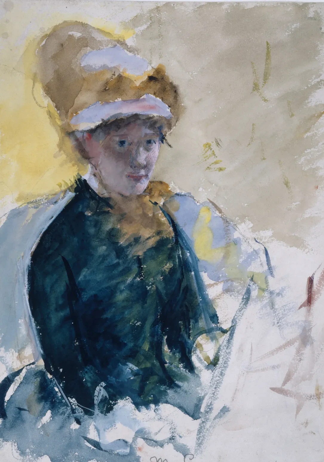 Mary Cassatt Self-Portrait, Mary Cassatt