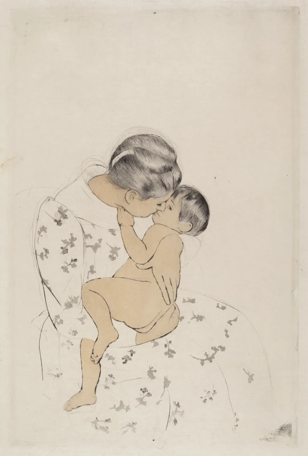 Mother's Kiss, Mary Cassatt