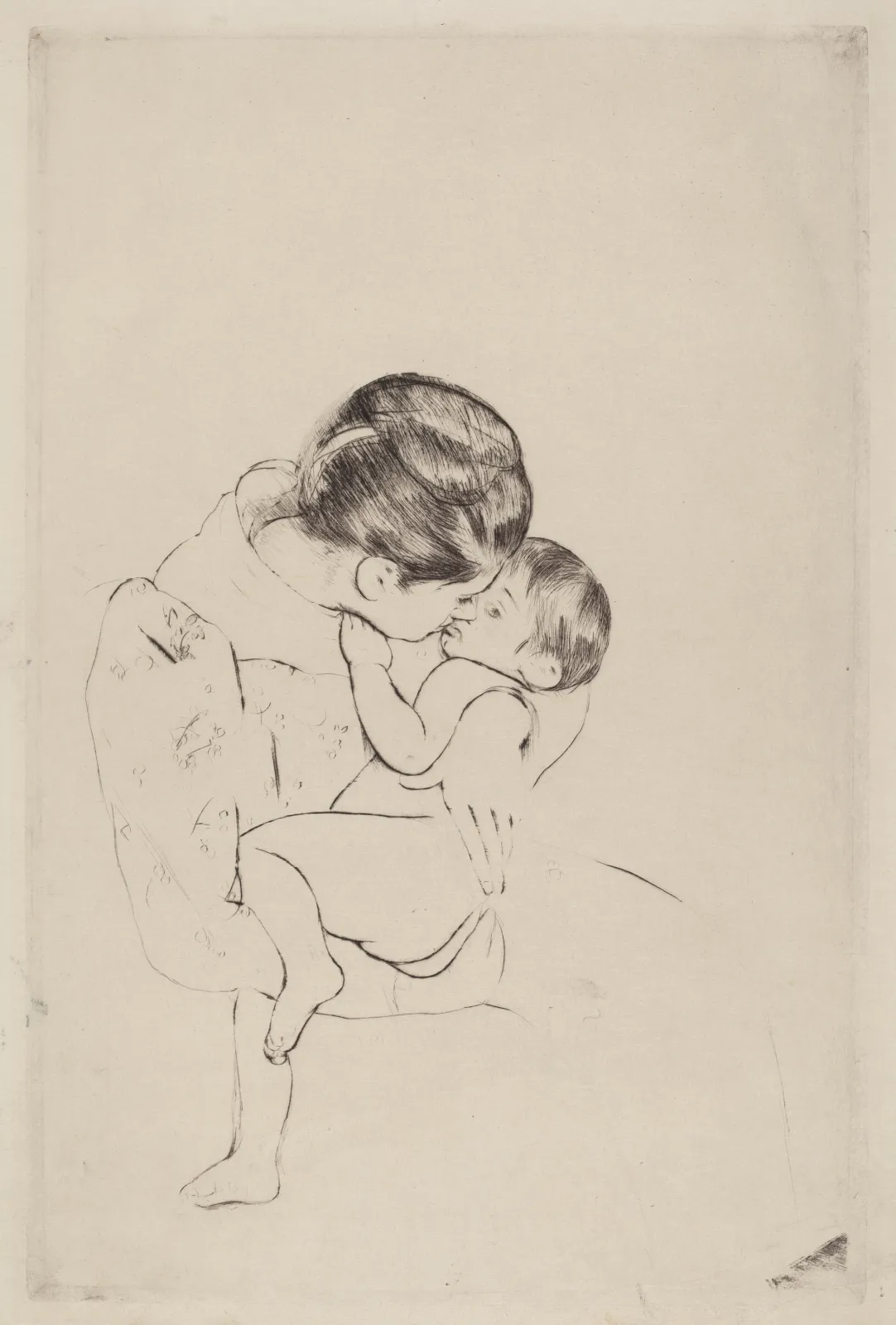 Mother's Kiss, Mary Cassatt