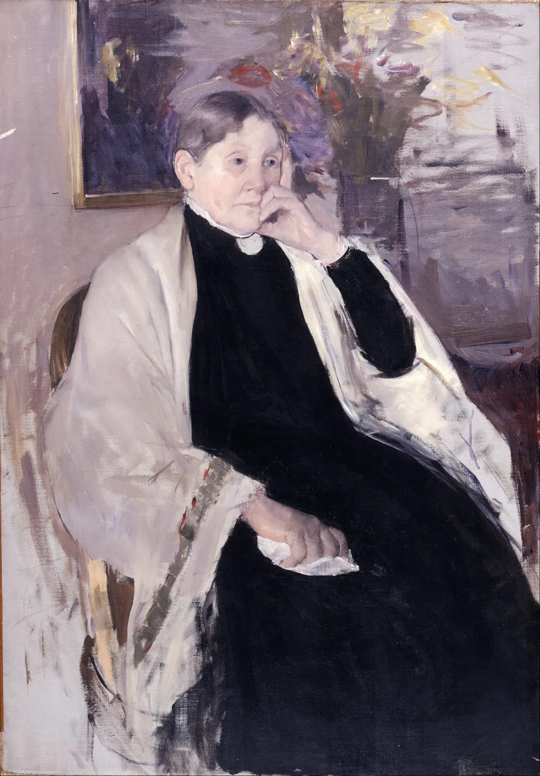 Mrs. Robert S. Cassatt, the Artist's Mother, Mary Cassatt