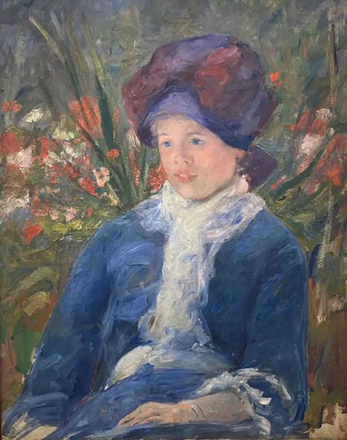 Susan Seated in a Garden, Mary Cassatt