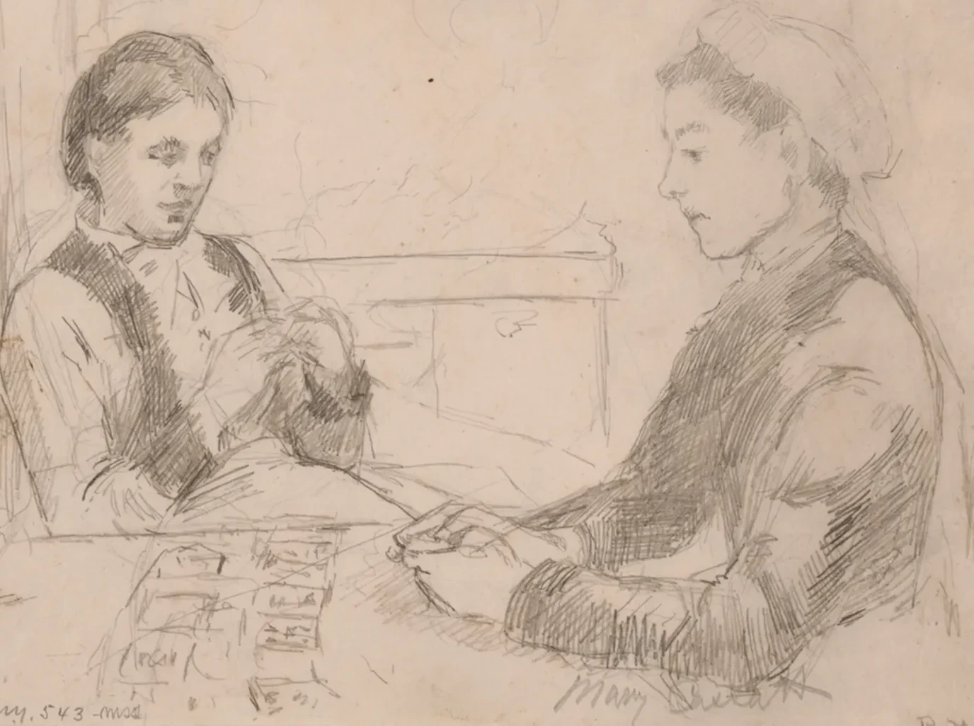 La Bonne Aventure, Mary Cassatt