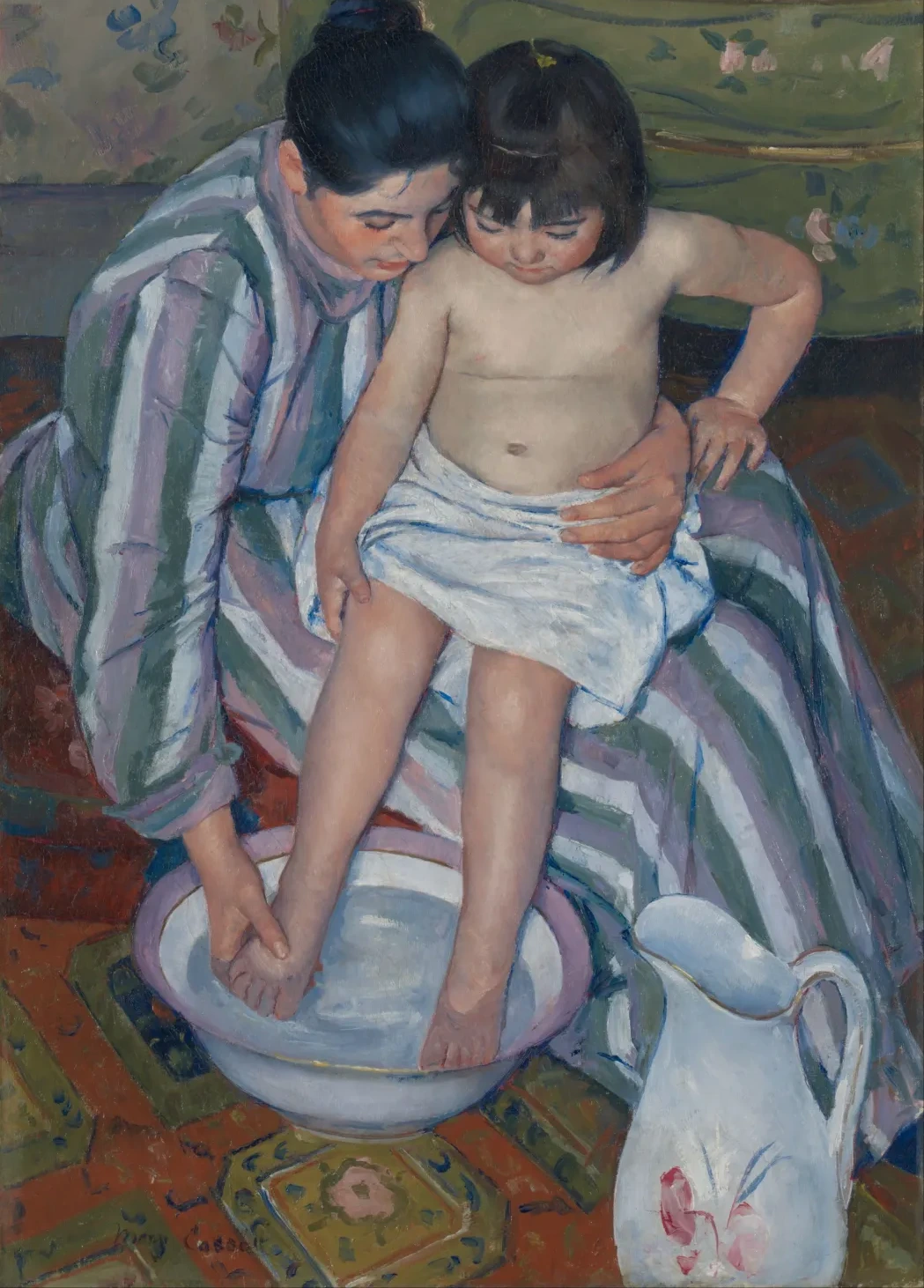 The Child's Bath, Mary Cassatt