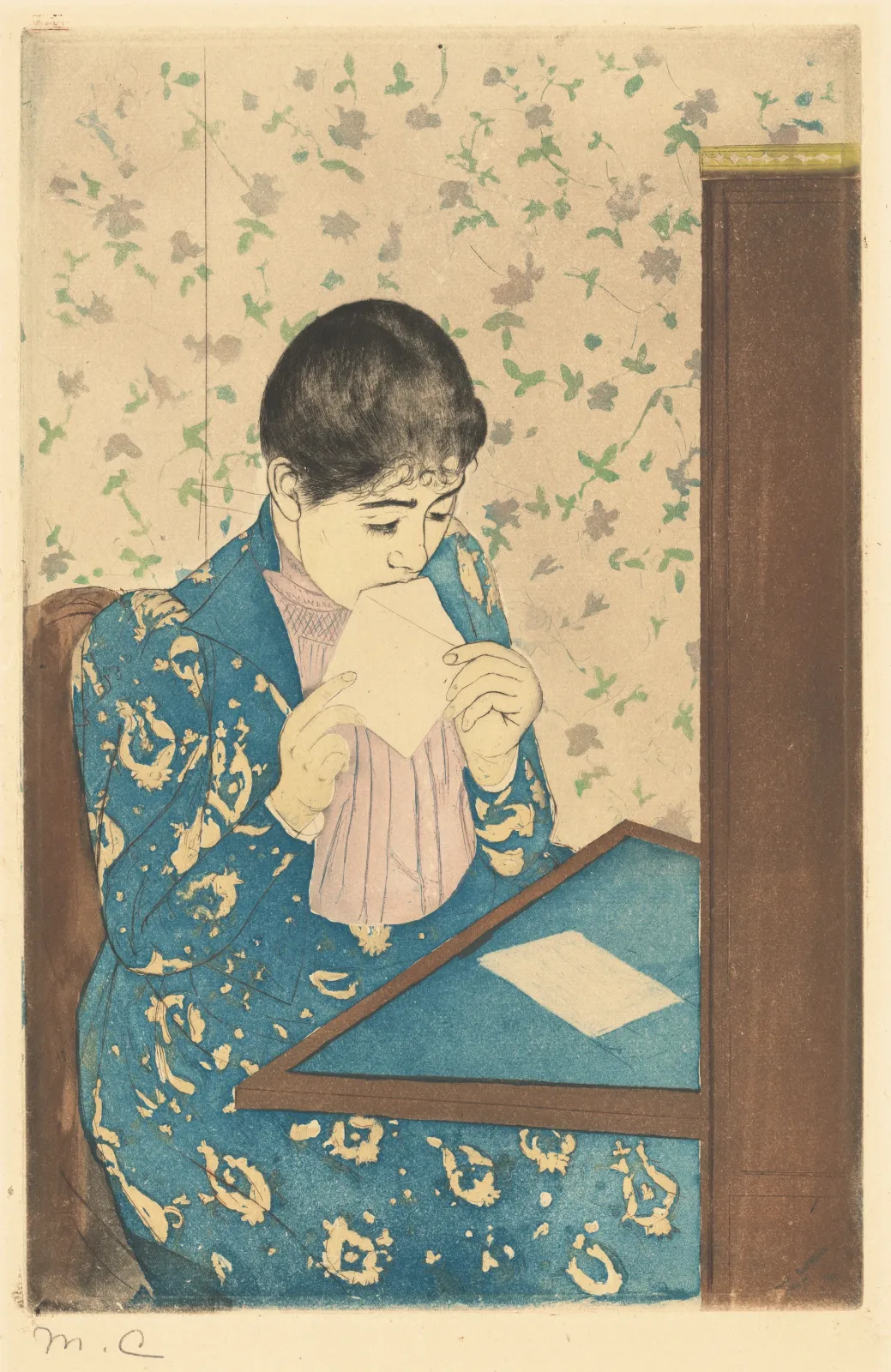 The Letter, Mary Cassatt