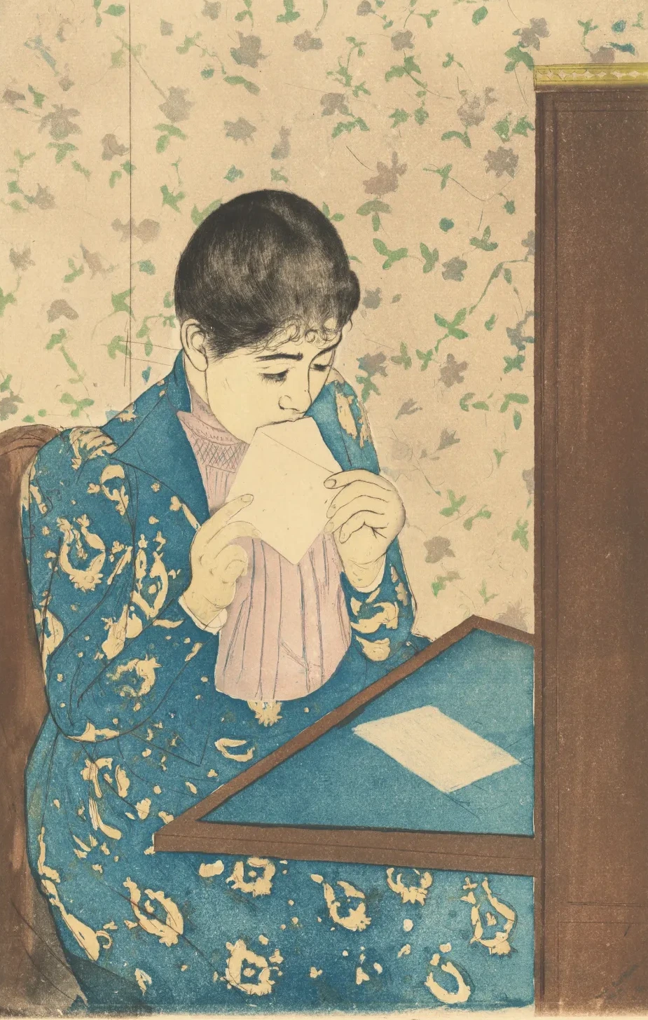 The Letter, Mary Cassatt