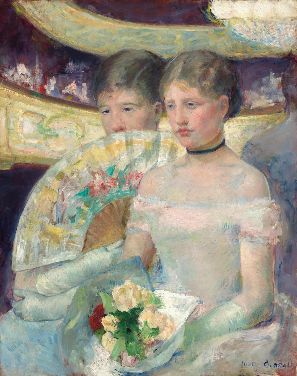 La Loge, Mary Cassatt