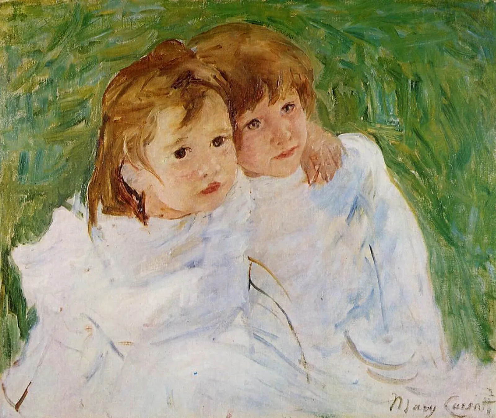 The Young Girls, Mary Cassatt
