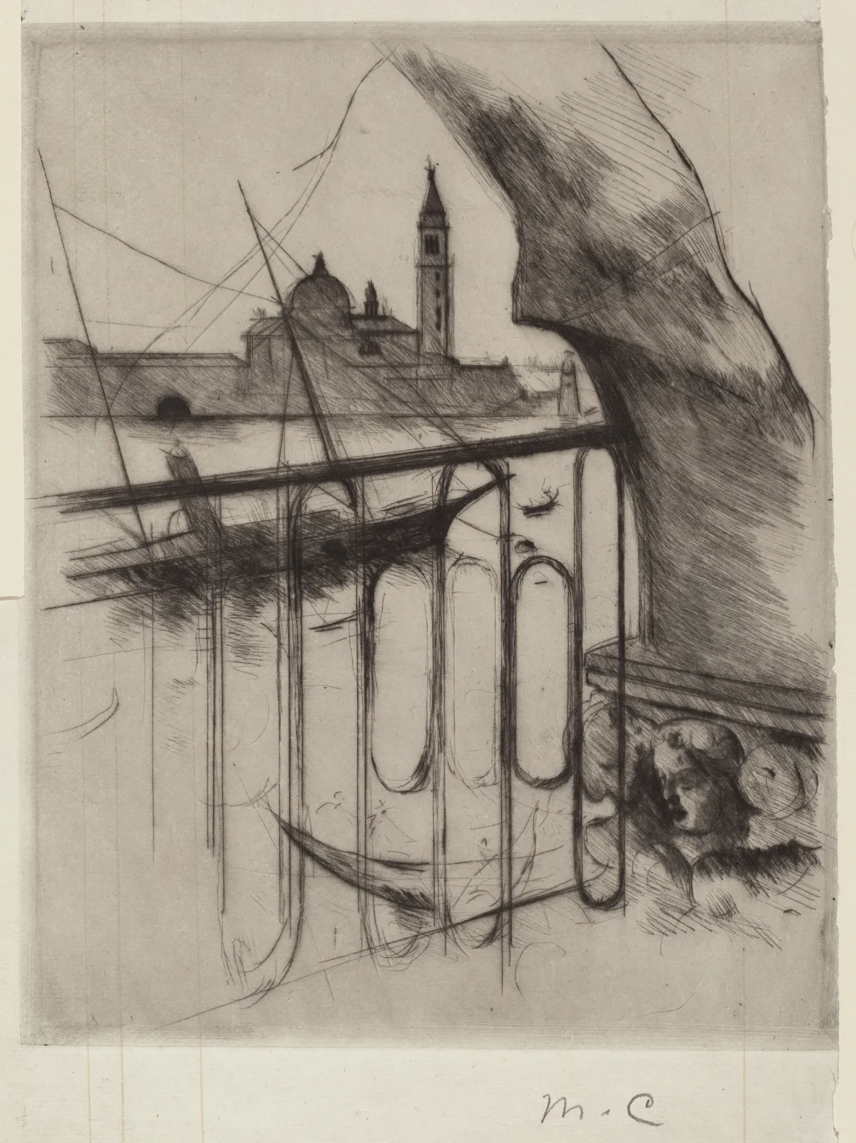 View of Venice, Mary Cassatt