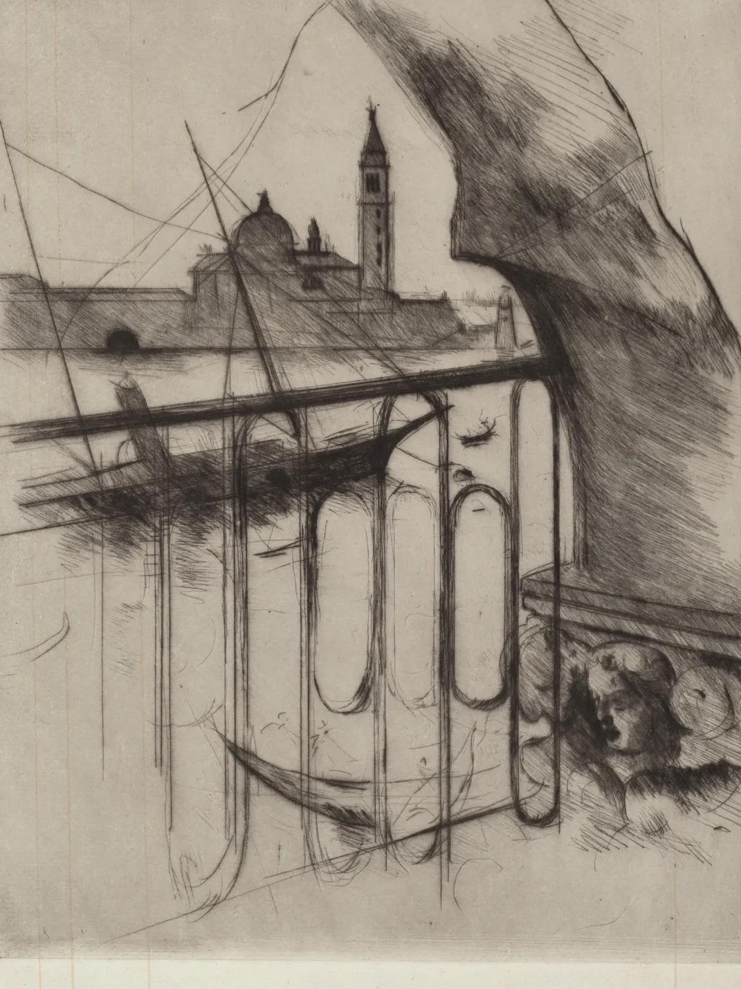 View of Venice, Mary Cassatt