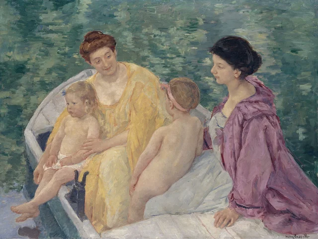 El baño, Mary Cassatt
