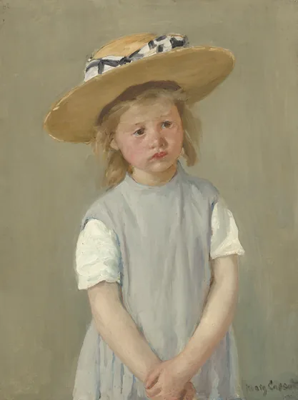 Child in a Straw Hat