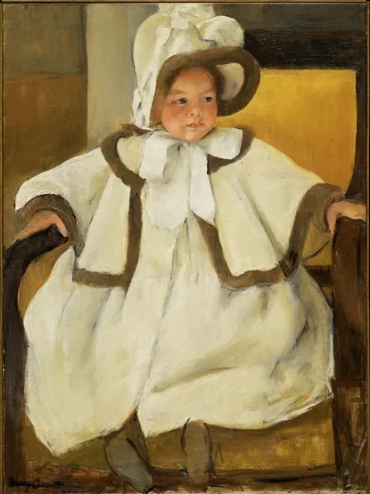 Ellen Mary in a White Coat
