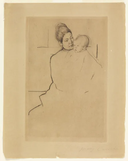 Gardner Held by His Mother