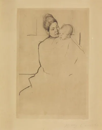 Gardner Held by His Mother