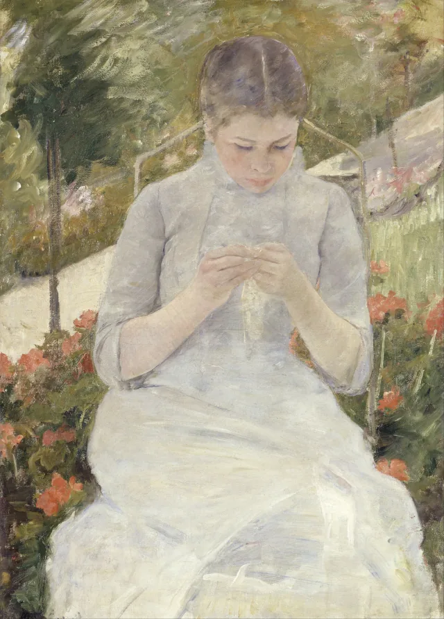 Jeune Fille au jardin, Mary Cassatt