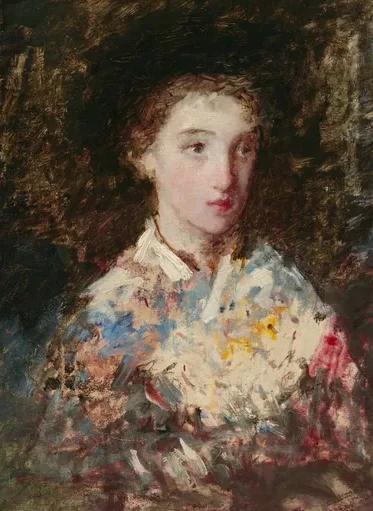 Head of a Young Girl