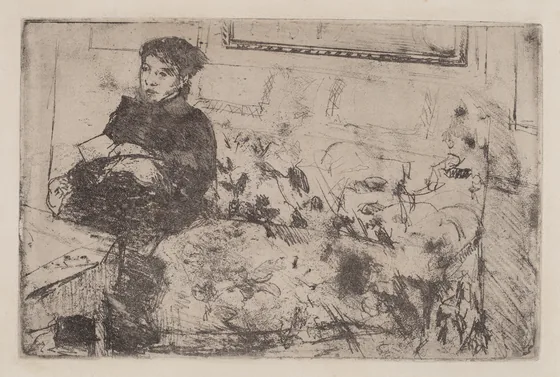 Interior: On the Sofa