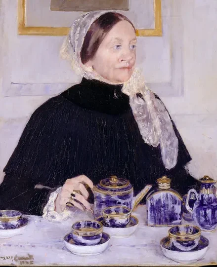 Lady at the Tea Table