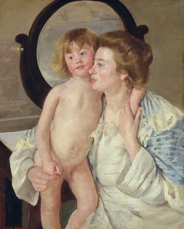 Madre e hijo (El espejo oval)