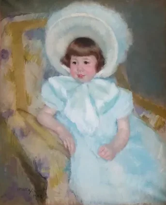 Portrait de Louise-Aurore Villeboeuf enfant