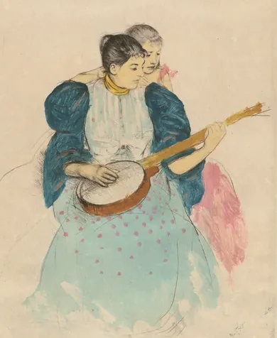 The Banjo Lesson