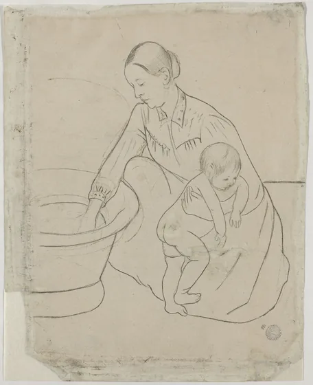 The Bath [verso]