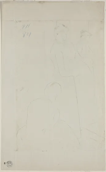 The Fitting [verso]