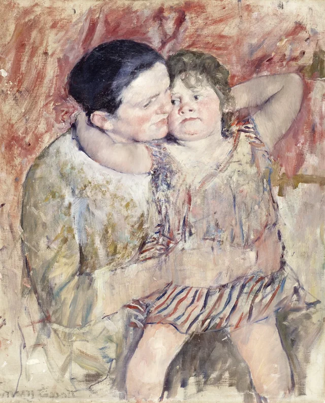 Mujer y niño