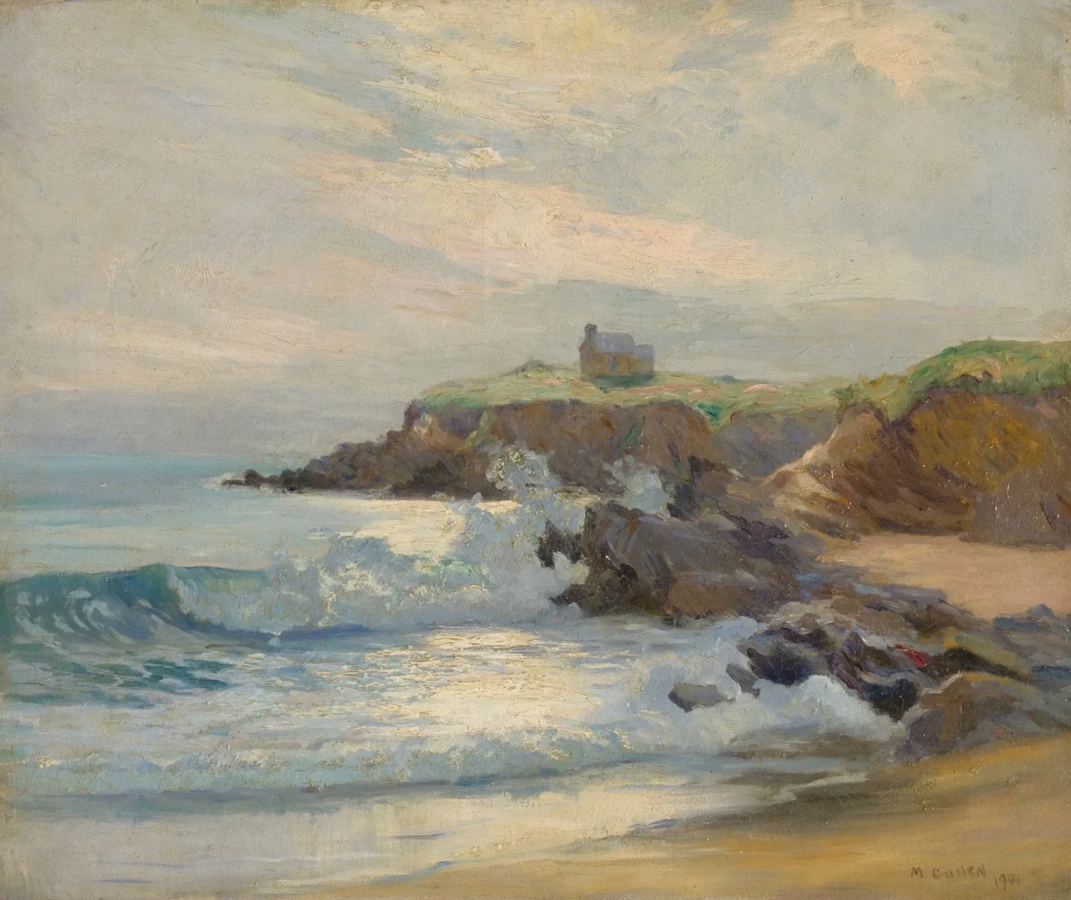 Con la marea creciente, Le Pouldu, Bretaña, Maurice Cullen