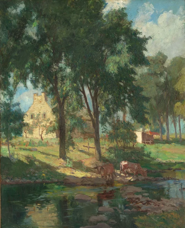 Verão em Saint-Eustache, Maurice Cullen