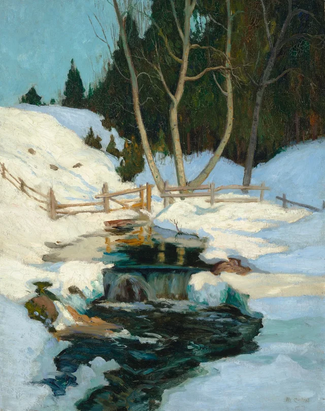 El deshielo, Maurice Cullen