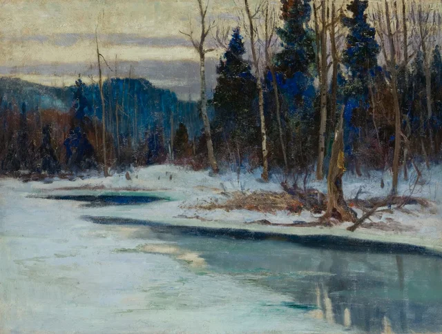 La primavera, río Cachée